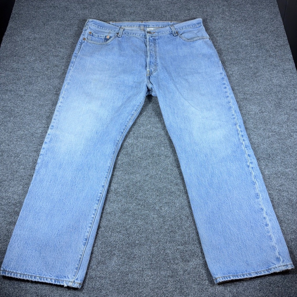 Vintage 80s Levi's 501 Jeans USA Made 38x29  Button Fly